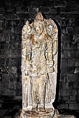 Prambanan - Candi Lara Jonggrang, the main chamber of Vishnu temple contains a Vishnu statue. 